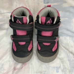 Toddler Little Kid Hiking Shoes Boots Size 10 High Top Velcro